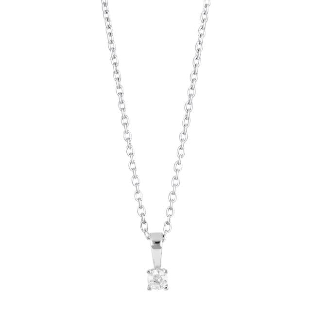 Rhd. Sølv vedhæng 3mm grab HEGENOR - Urma.dk