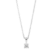 Rhd. Sølv vedhæng 4mm grab HEGENOR - Urma.dk