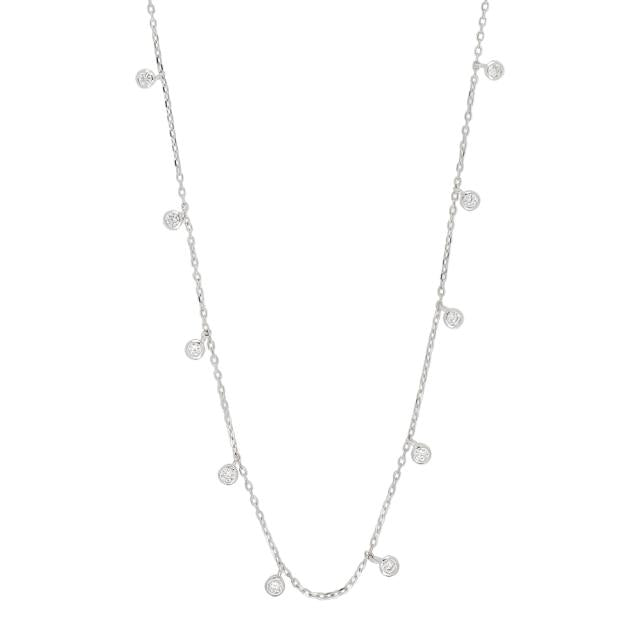 Rhd. Sølv vedhæng GIANOR 3mm 42+3cm - Urma.dk