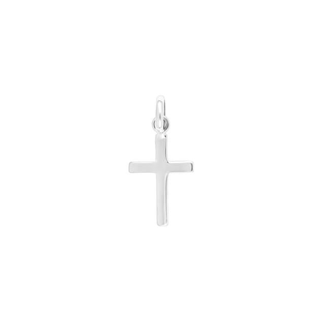 Rhd. sølvkors 11mm - Urma.dk