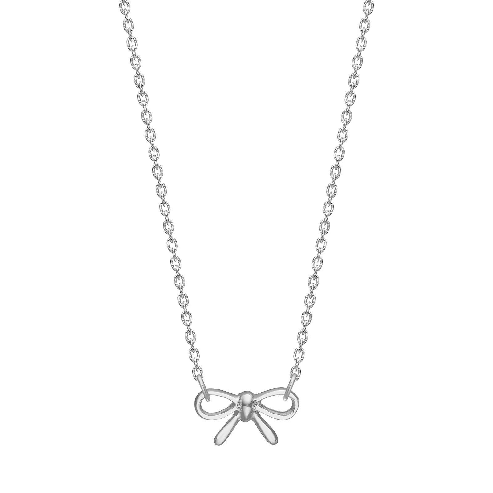 Rhd. sølvvedhæng sløjfe - Urma.dk