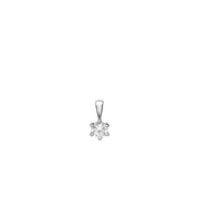 RHOD. SØLV VEDH. M/SY.ZIRCONIA 5MM
