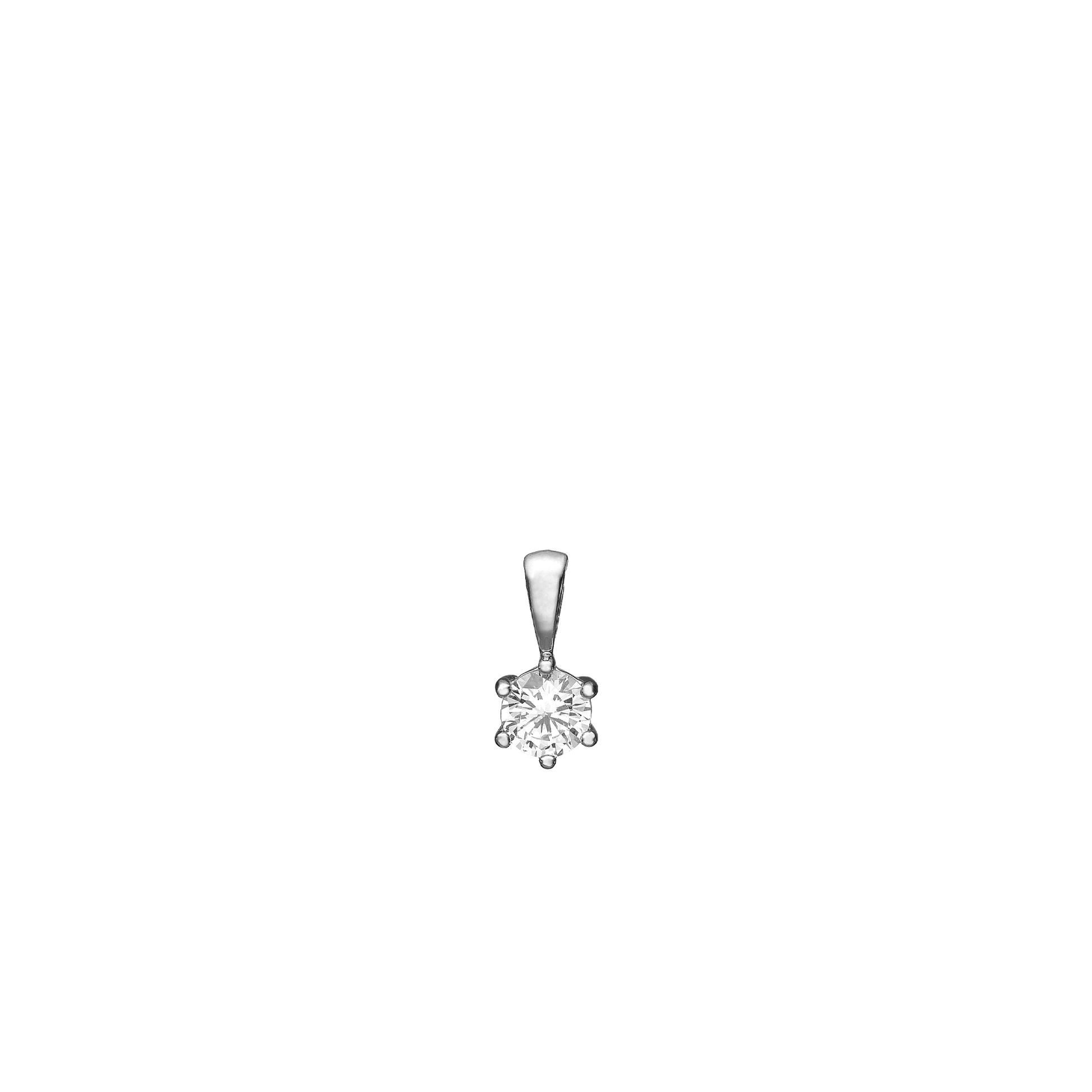 RHOD. SØLV VEDH. M/SY.ZIRCONIA 5MM