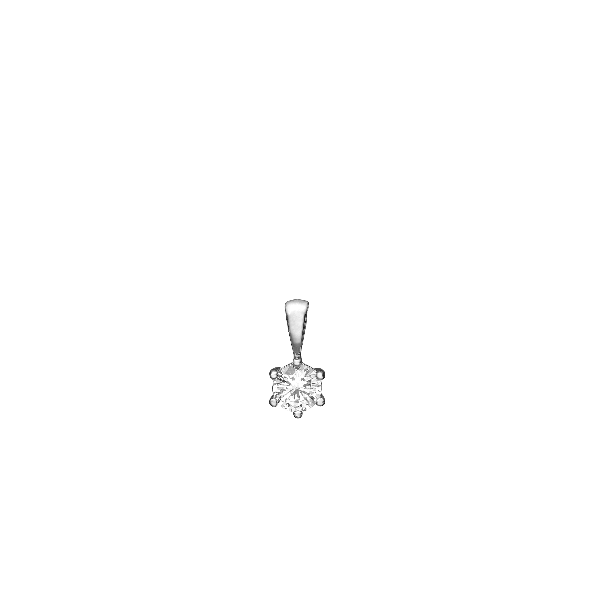 RHOD. SØLV VEDH. M/SY.ZIRCONIA 5MM