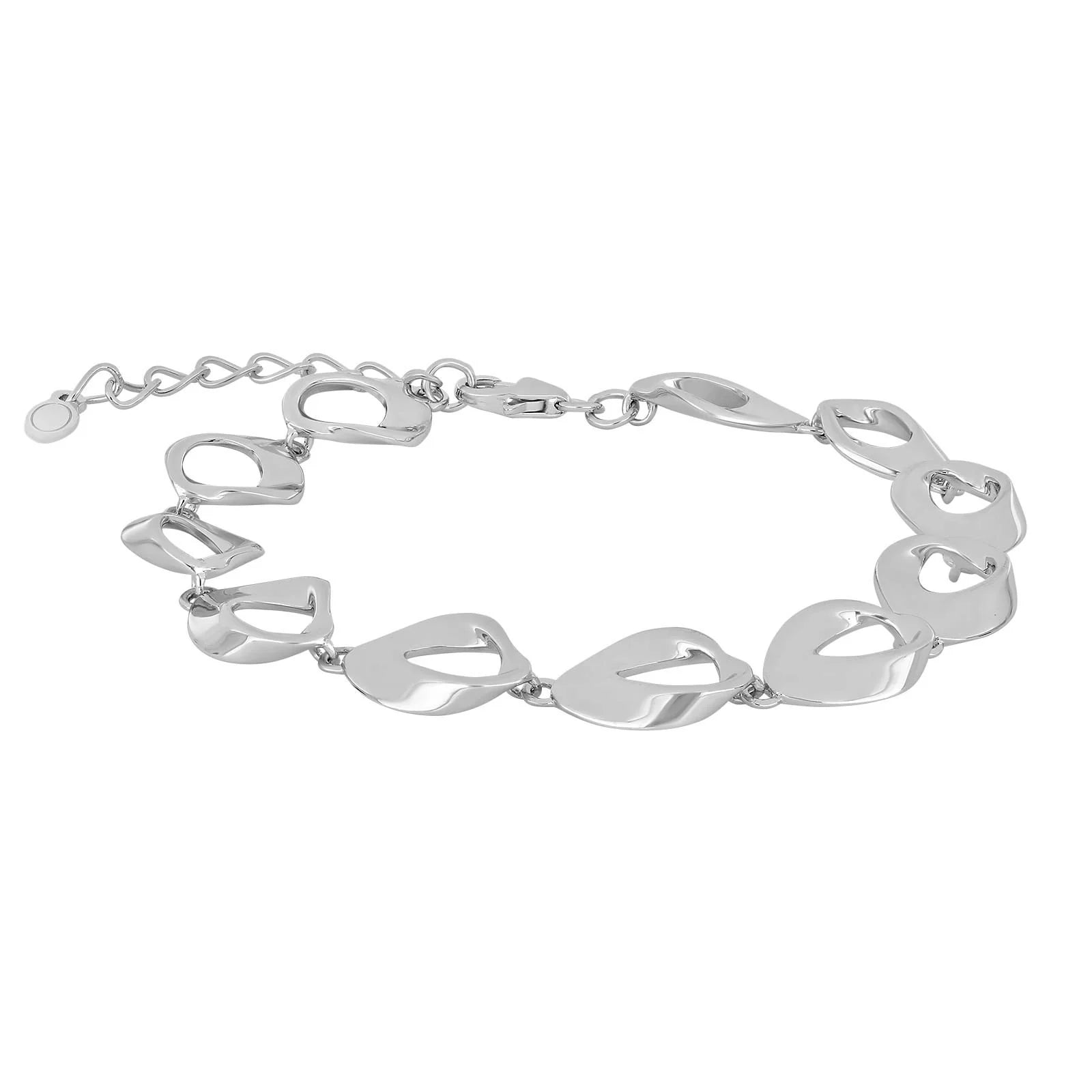 Rhod. sølv armbånd - Urma.dk