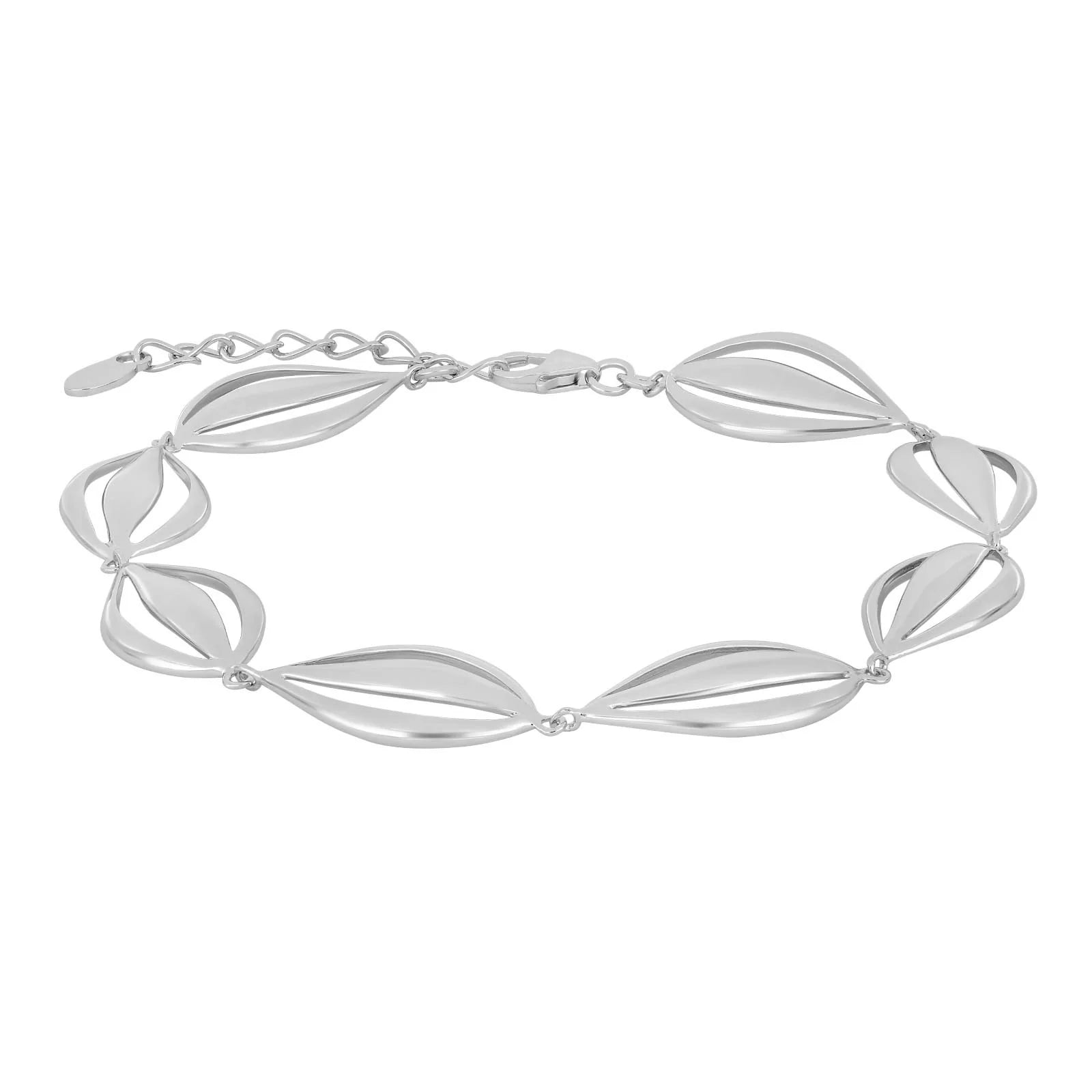 Rhod. sølv armbånd - Urma.dk