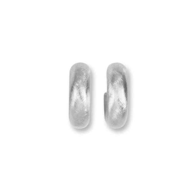 Rhod. sølv mat clips 24,5mm - Urma.dk