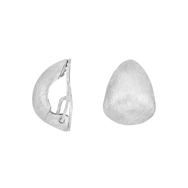 Rhod. sølv mat system - clips Eva 15x13mm - Urma.dk