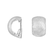 Rhod. sølv mat system - clips Mimi 17x12mm - Urma.dk