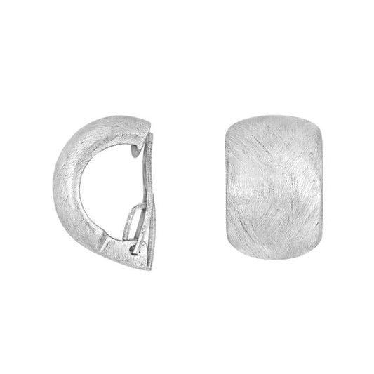 Rhod. sølv mat system - clips Mimi 17x12mm - Urma.dk