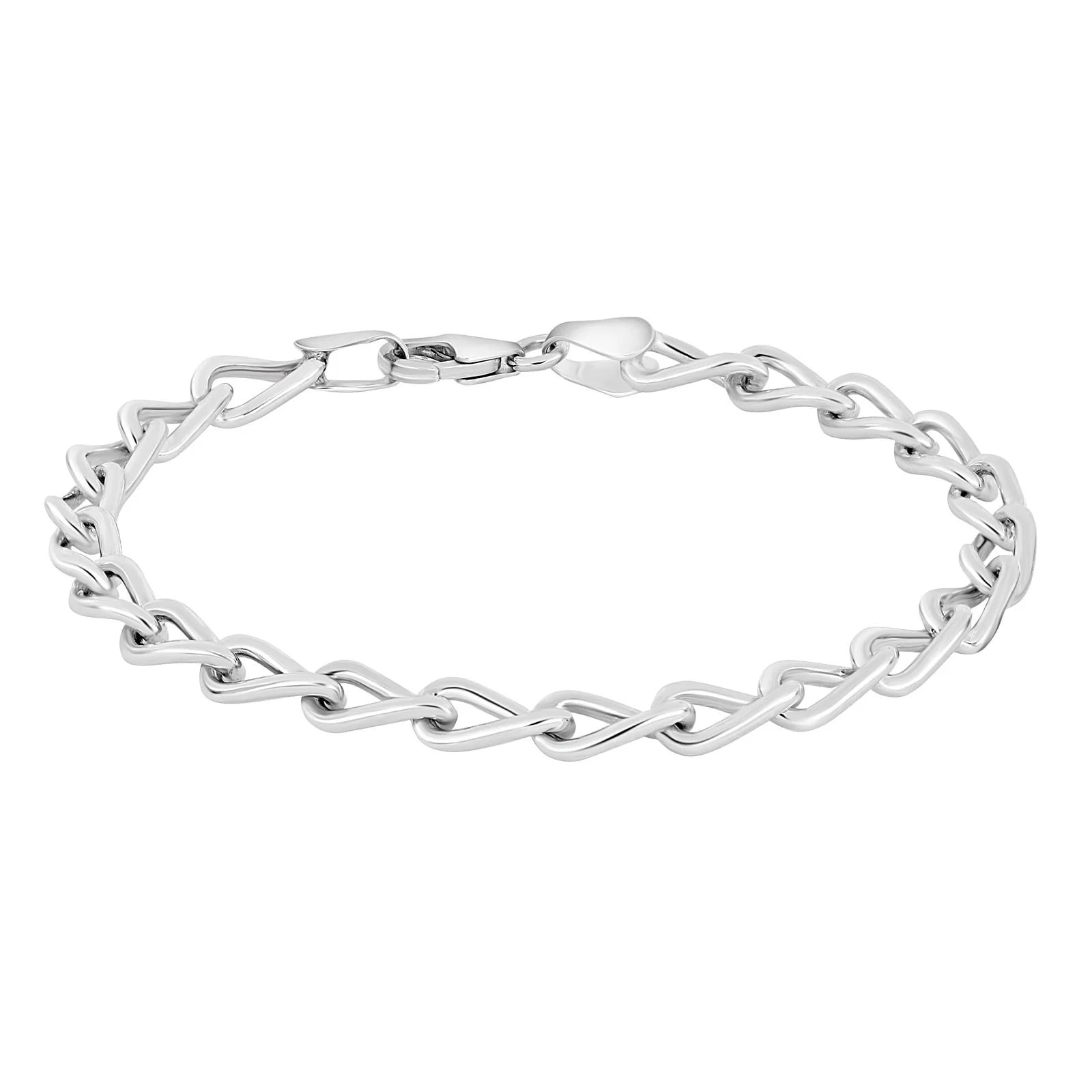 Rhod. sølvarmbånd - Urma.dk