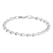 Rhod. sølvarmbånd - Urma.dk