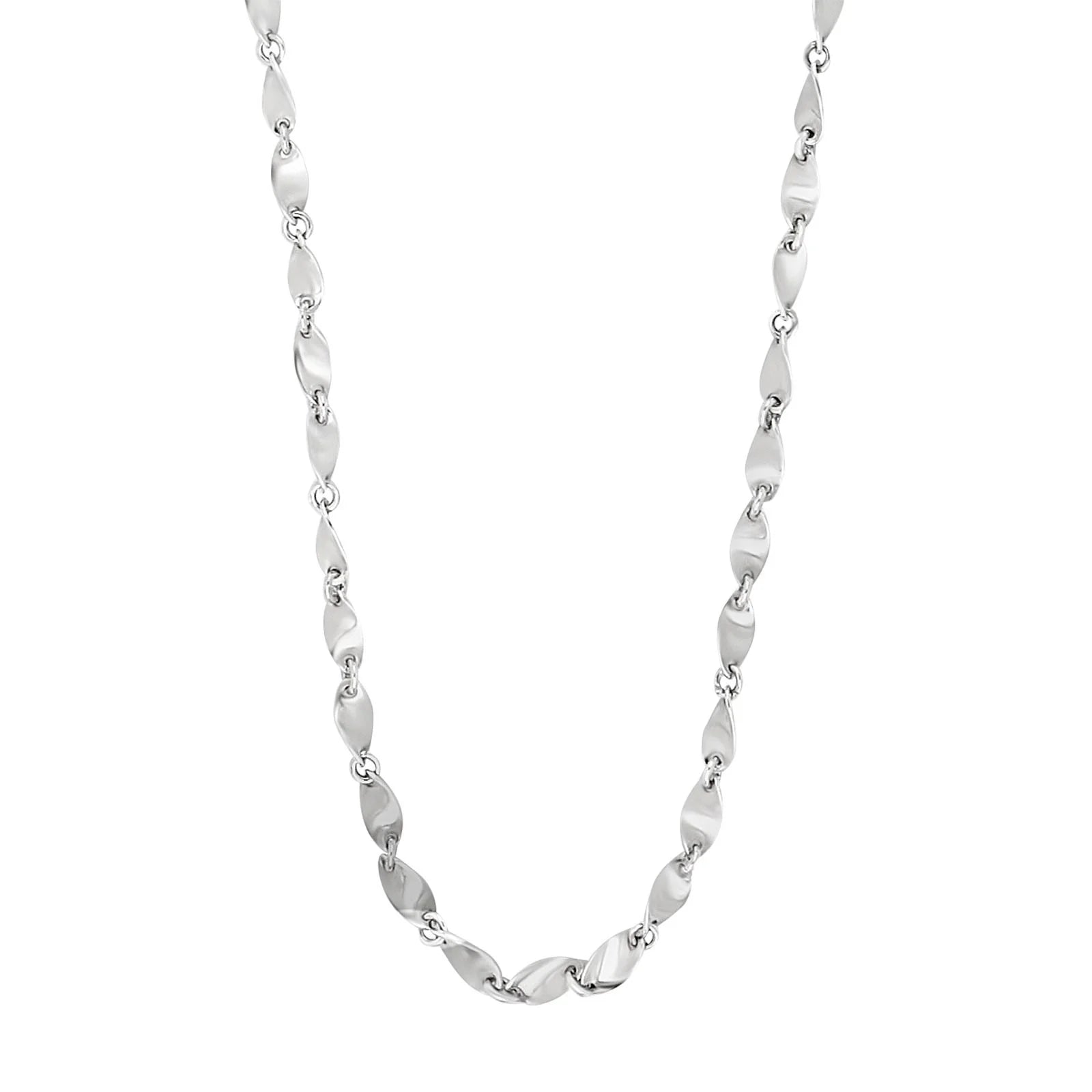 Rhod. sølvhalskæde - Urma.dk