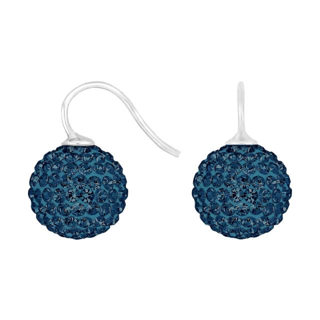 Rhod. sølvøreh. pavékugle m/Krg farve42 - Urma.dk