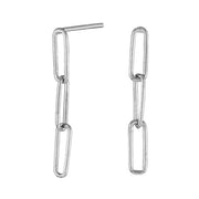 Rhod. sølvørehænger BOND52 28mm - Urma.dk