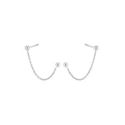 Rhod. sølvørehænger CANDY52 - Urma.dk