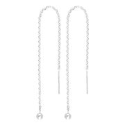 Rhod. sølvørekæde - Urma.dk