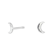 Rhod. sølvørestikker CHARM52 måne - Urma.dk