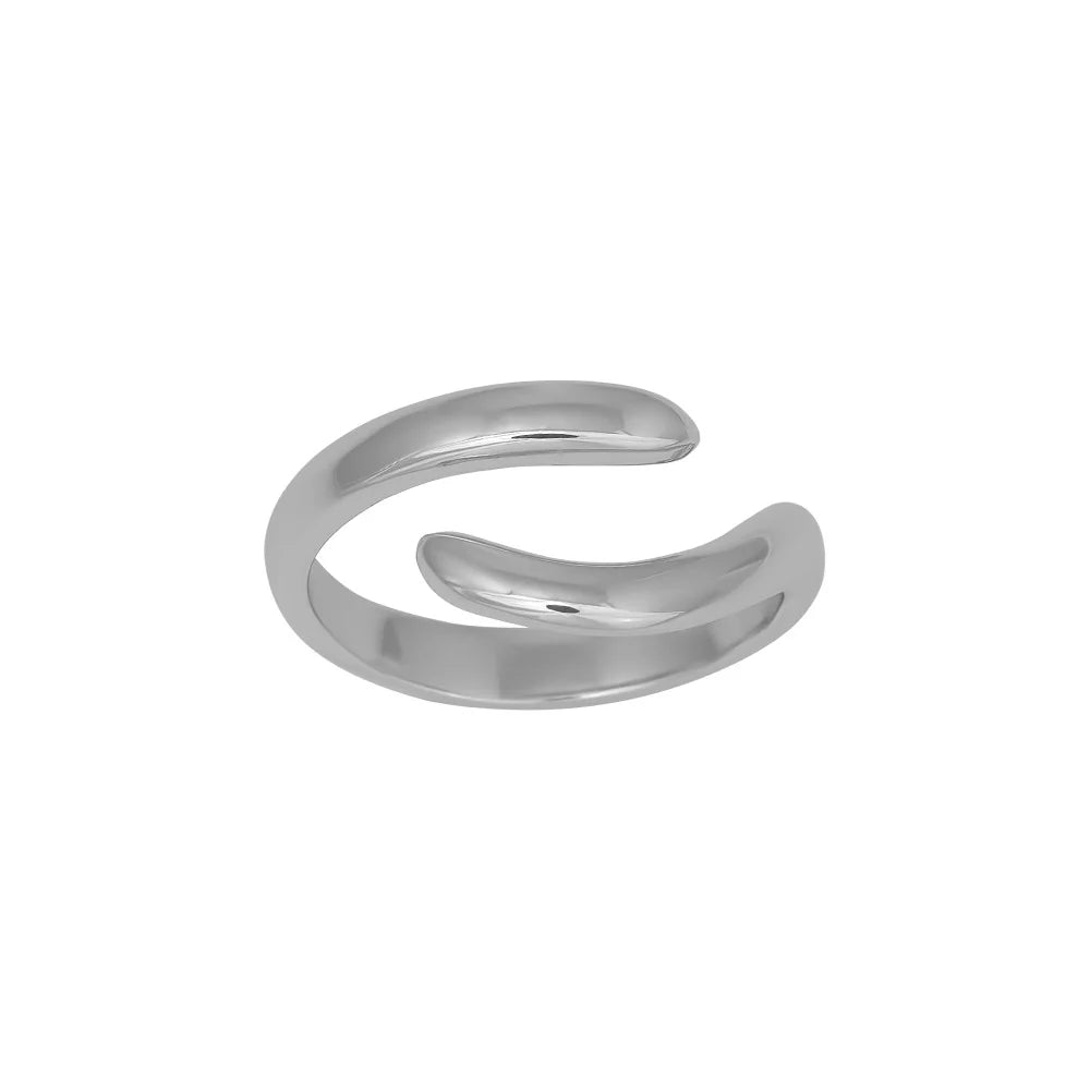 Rhod. sølvring - Urma.dk