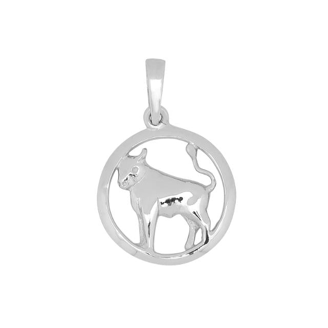 Rhod. sølvvedhæng TYREN 15mm - Urma.dk