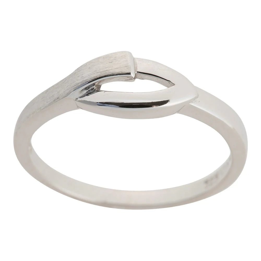 Rhodineret sølvring - Urma.dk