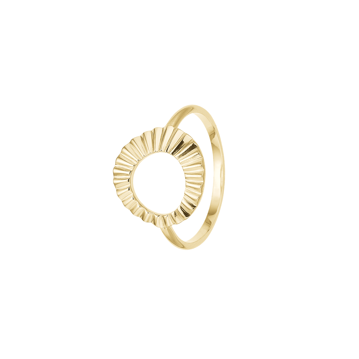 Ring, 8kt, Solskin