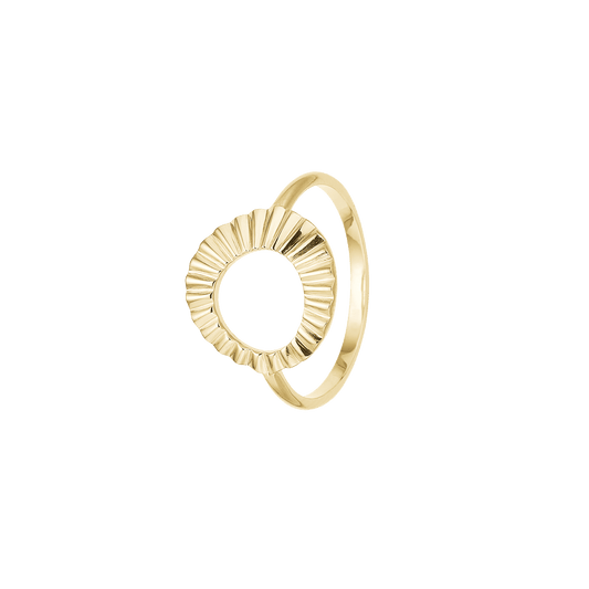 Ring, 8kt, Solskin