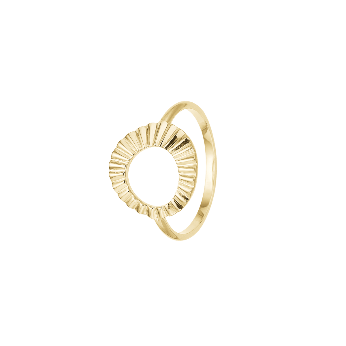 Ring, 8kt, Solskin - Urma.dk
