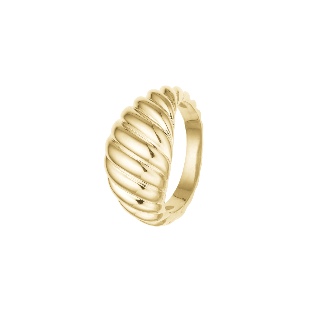 Ring, Bølger, forg sølv - Urma.dk