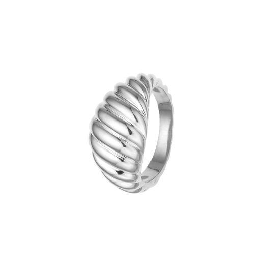 Ring, Bølger, sølv - Urma.dk