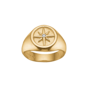 Ring Forgyldt sølv, Star of the night - Urma.dk