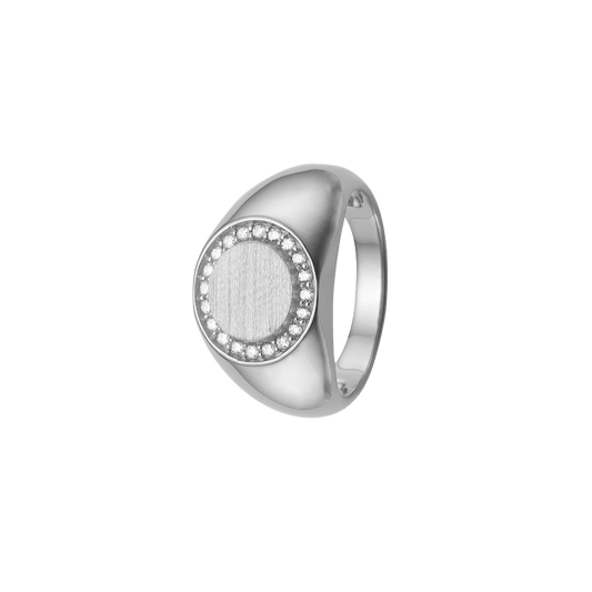 Ring sølv, Signet - Urma.dk