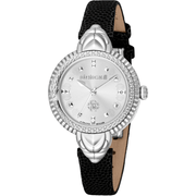 Roberto Cavalli by Franck Muller Dame Rustfrit Stål Sølvgrå Ur RV1L203L0011 - Urma.dk