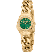 Roberto Cavalli Dame Rustfrit Stål Guld Grøn Ur RC5L093M0035 - Urma.dk