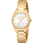 Roberto Cavalli Dame Rustfrit Stål Guld Ur RC5L118M0045 - Urma.dk