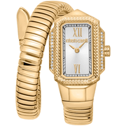 Roberto Cavalli Dame Rustfrit Stål Guldfarvet Ur RC5L115M0035 - Urma.dk