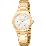 Roberto Cavalli Dame Rustfrit Stål Guldfarvet Ur RC5L126M0025 - Urma.dk