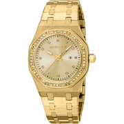 Roberto Cavalli Dame Rustfrit Stål Guldfarvet Ur RC5L159M0055 - Urma.dk