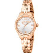 Roberto Cavalli Dame Rustfrit Stål Rosaguld Ur RC5L124M0075 - Urma.dk