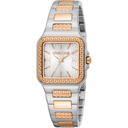 Roberto Cavalli Dame Rustfrit Stål Sølv & Rosaguld Ur RC5L170M0065 - Urma.dk