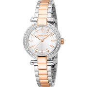 Roberto Cavalli Dame Rustfrit Stål To - tone Rosaguld/Sølv Ur RC5L121M0095 - Urma.dk