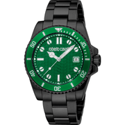 Roberto Cavalli Herre Grøn Analog Ur RC5G129M0085 - Urma.dk