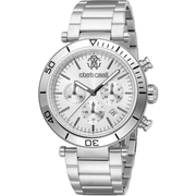 Roberto Cavalli Herre Sølvgrå Chronograph Ur RC5G128M0045 - Urma.dk