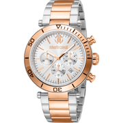 Roberto Cavalli Herre Sølvgrå Chronograph Ur RC5G128M0095 - Urma.dk