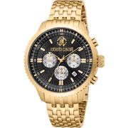Roberto Cavalli Herre Sort Chronograph Ur RC5G127M0075 - Urma.dk