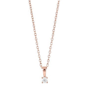 Rosafg Sølv vedhæng 3mm grab HEGENOR - Urma.dk