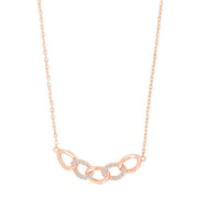 Rosafg Sølv vedhæng JASMINNOR - Urma.dk