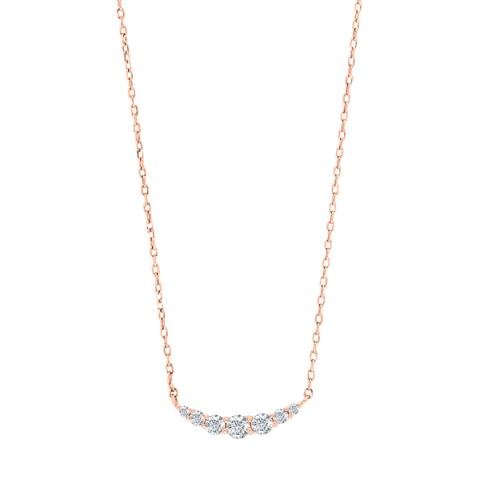 Rosafg Sølv vedhæng LINDANOR - Urma.dk