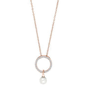 Rosafg Sølv vedhæng LISBETHNOR - Urma.dk