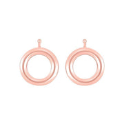 Rosaforg. sølv system - vedhæng krans - par - Urma.dk